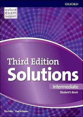2nd <b>Edition</b> <b>Solutions</b> <b>Progress</b> <b>Test</b> Unit 1pdf Face2face Pre <b>Intermediate</b> <b>Progress</b> <b>Test</b> 12 Answers Market Leader Upper <b>Intermediate</b> <b>3rd</b> <b>Edition</b> Course. . Solutions intermediate 3rd edition progress test